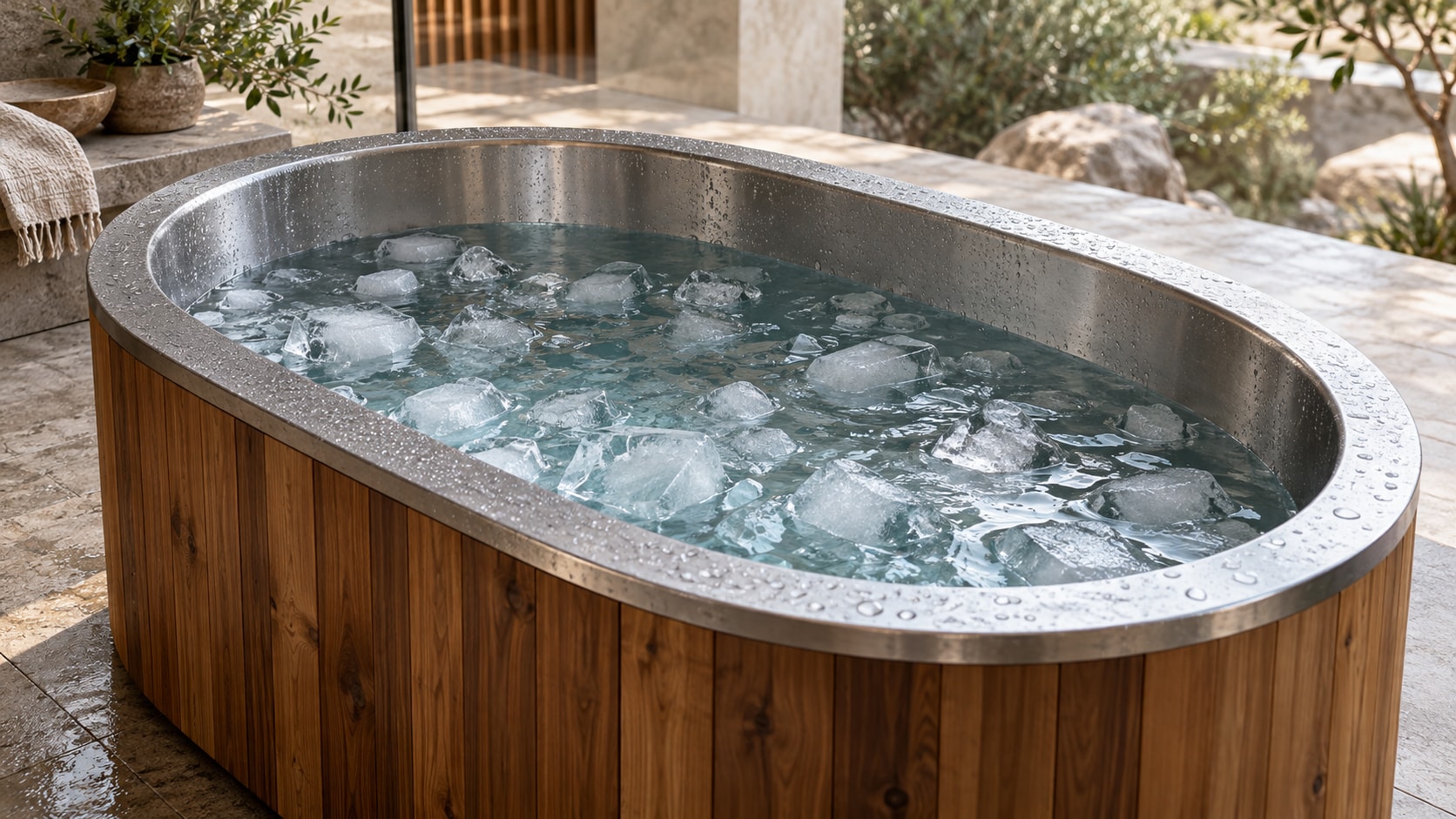 Cold water narrows your blood vessels! (Picture credit: AI generated) Cold water narrows your blood vessels! (Picture credit: AI generated)