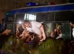 Leader of the Opposition in the Lok Sabha Rahul Gandhi detained at Akashvani Bhawan when he attempted to march to the Election Commission of India (ECI) headquarters, demanding the resignation of Chief Election Commissioner Gyanesh Kumar over alleged irregularities in the Special Intensive Revision (SIR) of electoral rolls.