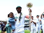 Temba Bavuma after the WTC win last year.