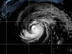 A satellite image shows Hurricane Rachel over the Pacific Ocean on Wednesday, October 7, 2026.