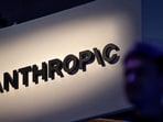 FILE PHOTO: An Anthropic logo is displayed at Moscone Center during the Dreamforce 2026 technology summit in San Francisco, California, US, September 17, 2026. (REUTERS)