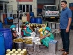 Finished aonla products being packaged in Pratapgarh. (HT Photo)