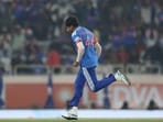 Mayank Yadav picked up two early wickets vs West Indies