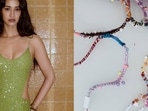 Disha Patani shared a glimpse of her DIY wired earphones on October 2
