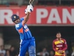 Sanju Samson has hit a fifty