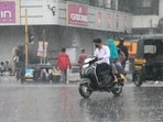 Pune, India - January 08, 2021:The weather has been cloudy for the last two days but on Friday, heavy rains lashed many parts of the city in Pune, India, on Friday, January 08, 2021.(HT PHOTO)