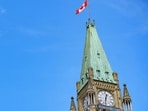 The Peace Tower on Parliament Hill in Ottawa, Ontario, Canada. (REUTERS)