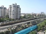 The corridor envisages 17 stations, with provision for four additional stations in the future. (HT Photo for representation)