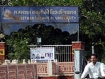 The student allegedly died of a snakebite on the campus. (HT Photo/Representative )