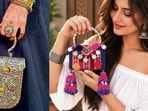 From statement purses with brass embossing to cloth potlis with ghungroos, here’s how to bag it all this Navratri season!   