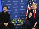 Zelensky criticised Trump's Russian diesel deal, warning it could fund Moscow's war and undermine peace efforts.. (Photo by Brendan SMIALOWSKI / AFP)