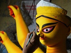 রাত পোহালেই ২০২৬ মহালয়া! আজ কখন থেকে পড়ছে অমাবস্যা তিথি, দেখে নিন। (ছবি সৌজন্যে এএফপি)