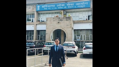 Abhishek Saroha (HT Photo) Abhishek Saroha (HT Photo)