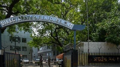 A view of the Enforcement Directorate office (HT FILE PHOTO)