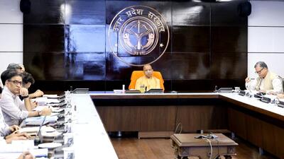 CM Yogi Adityanath presides over the Cabinet meeting, in Lucknow on Friday. (Sourced) CM Yogi Adityanath presides over the Cabinet meeting, in Lucknow on Friday. (Sourced)