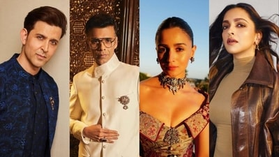 Hrithik Roshan, Karan Johar, Alia Bhatt, Deepika Padukone