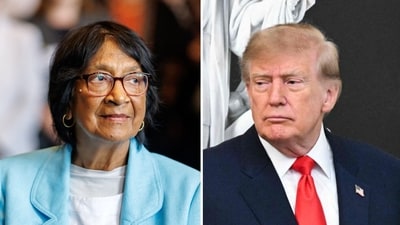 US sanctions ICC hours after Indian-origin ex-judge Navi Pillay wins Nobel Peace Prize. (AP/AFP) US sanctions ICC hours after Indian-origin ex-judge Navi Pillay wins Nobel Peace Prize. (AP/AFP)