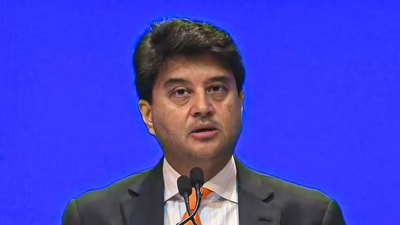 TRAI and the telecom department are close to a final decision on pricing regime for satcom spectrum, Scindia said. (@narendramodi/YT) TRAI and the telecom department are close to a final decision on pricing regime for satcom spectrum, Scindia said. (@narendramodi/YT)