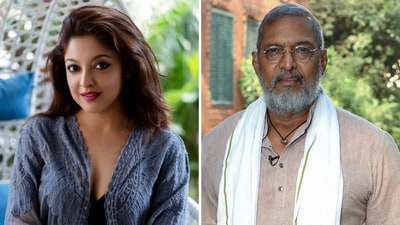 Tanushree Dutta slammed for her 'evil dead' remark on Nana Patekar's death. Tanushree Dutta slammed for her 'evil dead' remark on Nana Patekar's death.