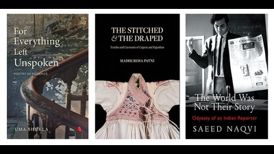 This week’s pick of interesting reads includes a debut collection of poems, an analysis of the traditional clothing of Gujarat and Rajasthan , and a memoir by a pioneering Indian reporter (Sanjeev Kumar) This week’s pick of interesting reads includes a debut collection of poems, an analysis of the traditional clothing of Gujarat and Rajasthan , and a memoir by a pioneering Indian reporter (Sanjeev Kumar)