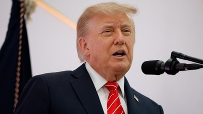 The Trump administration in the US suspended several firms, including Microsoft, from a programme that allows them to apply for green cards for foreign workers. (REUTERS)