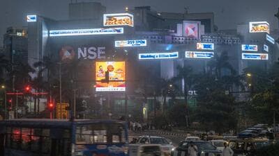 iMumbai, India - September 09, 2026: A view of the NSC building with LED Screens at BKC in mumbai, India, on Friday, Octomber 09, 2026. (Photo by Satish Bate / Hindustan Times) (Hindustan Times) iMumbai, India - September 09, 2026: A view of the NSC building with LED Screens at BKC in mumbai, India, on Friday, Octomber 09, 2026. (Photo by Satish Bate / Hindustan Times) (Hindustan Times)