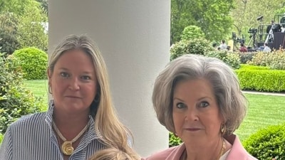 Trump chief of staff Susie Wiles daughter daughter Katie Wiles photographed with pro-Russia politician amid Bosnia lobbying row. (X/@KatieWiles0303) Trump chief of staff Susie Wiles daughter daughter Katie Wiles photographed with pro-Russia politician amid Bosnia lobbying row. (X/@KatieWiles0303)
