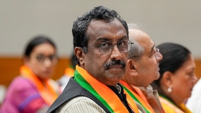 BJP leader Ram Madhav. (PTI) BJP leader Ram Madhav. (PTI)