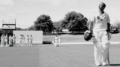 Jeet Raval after getting out in his last first-class game in March. (Central Stags)