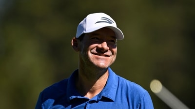 Former Dallas Cowboys quarterback Tony Romo was disqualified from a Korn Ferry Tour pre-qualifier. (Getty Images via AFP)
