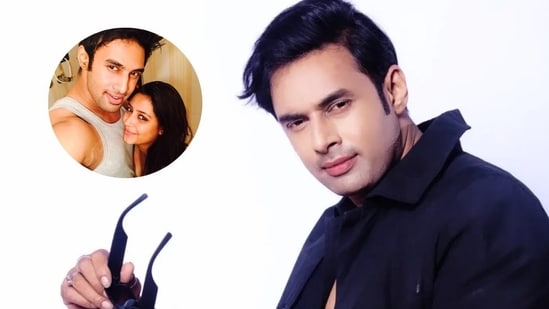 Rahul Raj Singh, (inset) with Pratyusha Banerjee