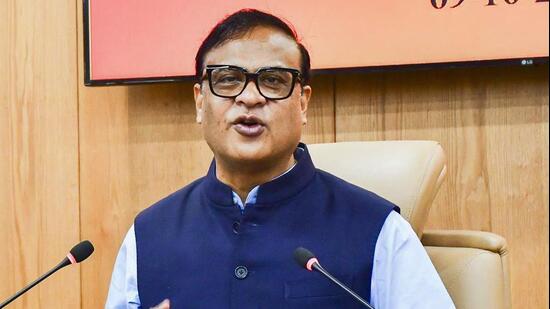 Assam chief minister Himanta Biswa Sarma on Friday wrote to Union railway minister Ashwini Vaishnaw and Andhra Pradesh chief minister N Chandrababu Naidu (ANI)