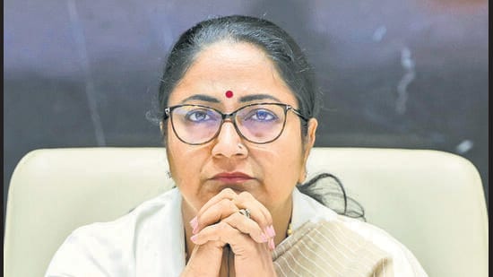 Chief minister Rekha Gupta chaired a meeting in September to discussed the structure and functioning of the proposed force. (PTI)