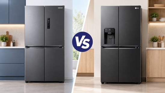 Best Samsung and LG refrigerators in India.(HT)