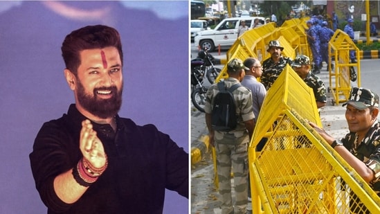 Chirag Paswan comments on Delhi metro curbs, train cancellations(PTI/ANI)
