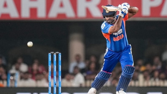 Sanju Samson scored 82 runs against West Indies in Ranchi.