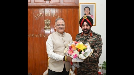 The governor also stressed the need for continued efforts towards improving connectivity while ensuring safety, environmental sustainability and enhanced disaster preparedness in the state. (HT Photo)