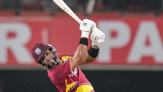 Shai Hope was the star of the show as he remained unbeaten on 102 runs, his third century in this tour.