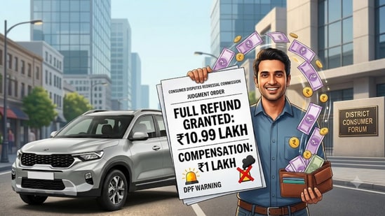 కియా సోనెట్తో డీపీఎఫ్ తిప్పలు: రూ.11 లక్షలు వెనక్కి ఇవ్వాలని కోర్టు ఆదేశం!