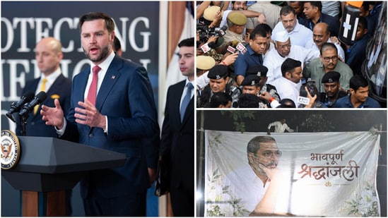 The US' suspension of green card sponsorship for several IT firms, Nana Patekar's death and the day four of theOppositon's protest against Gyanesh Kumar are among the top stories of the day. (AP/ANI/PTI)