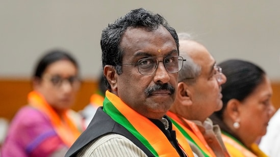 BJP leader Ram Madhav. (PTI)