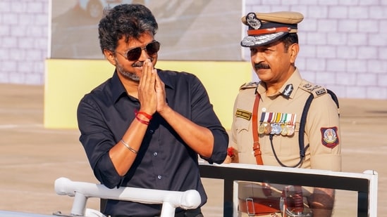 TN election results: Tamil Nadu chief minister C Joseph Vijay's TVK was leading in Madurantakam and trailing in Dharapuram, as of 10:30 am.