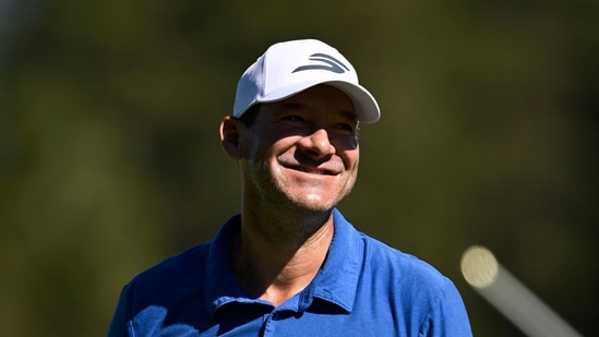 Former Dallas Cowboys quarterback Tony Romo was disqualified from a Korn Ferry Tour pre-qualifier. (Getty Images via AFP)