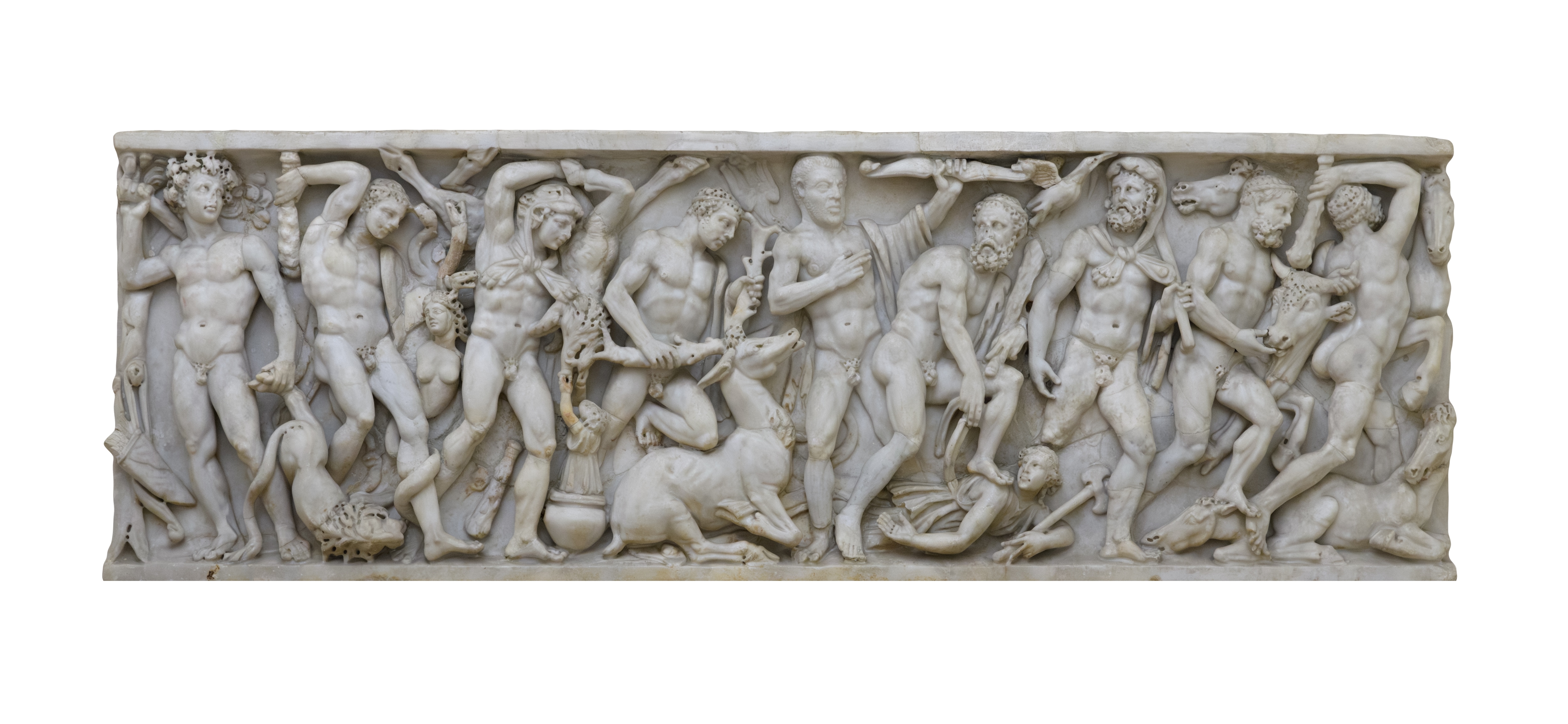 A sarcophagus showing the Labours of Heracles (Shutterstock) A sarcophagus showing the Labours of Heracles (Shutterstock)