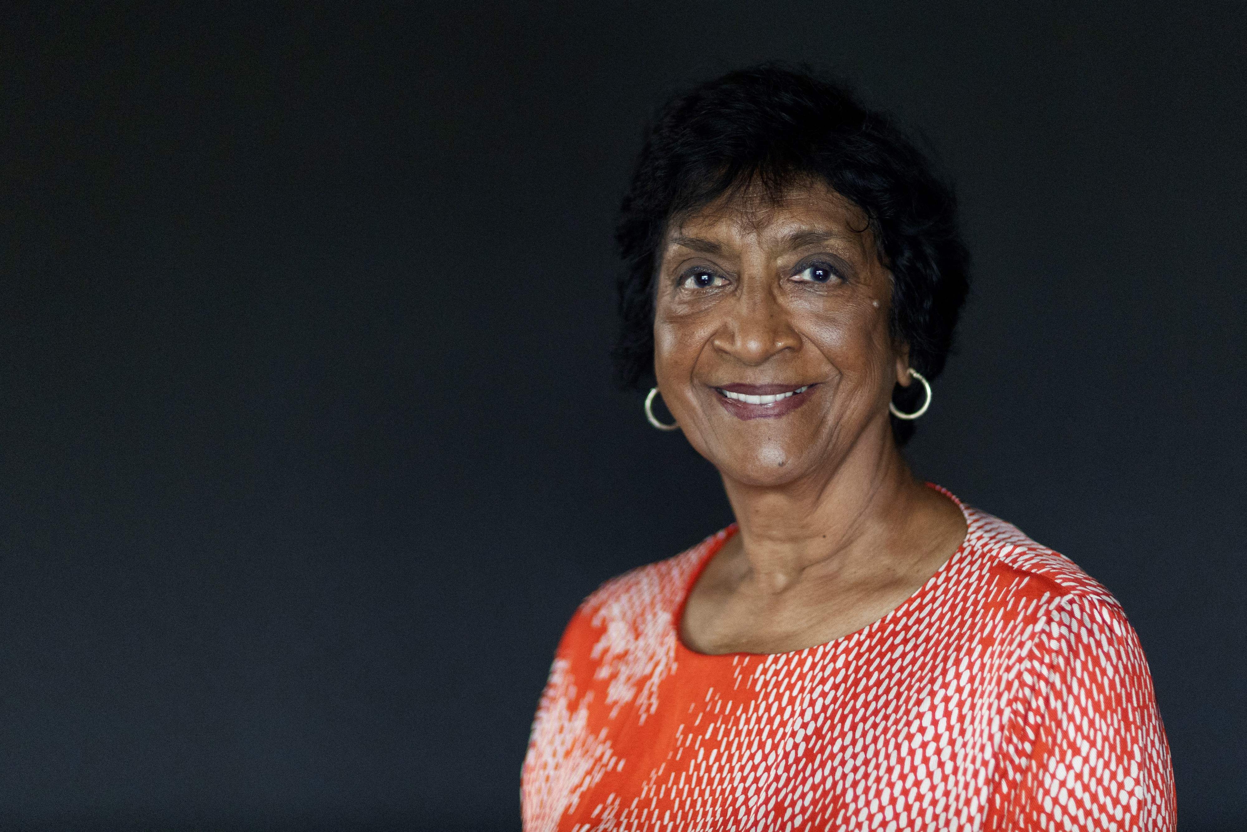 Former United Nations (UN) rights chief Navi Pillay poses during a photo session in Johannesburg on January 20, 2023. South African jurist Navanethem "Navi" Pillay wins the 2026 Nobel Peace Prize. (Photo by Wikus de Wet / AFP) (AFP) Former United Nations (UN) rights chief Navi Pillay poses during a photo session in Johannesburg on January 20, 2023. South African jurist Navanethem "Navi" Pillay wins the 2026 Nobel Peace Prize. (Photo by Wikus de Wet / AFP) (AFP)