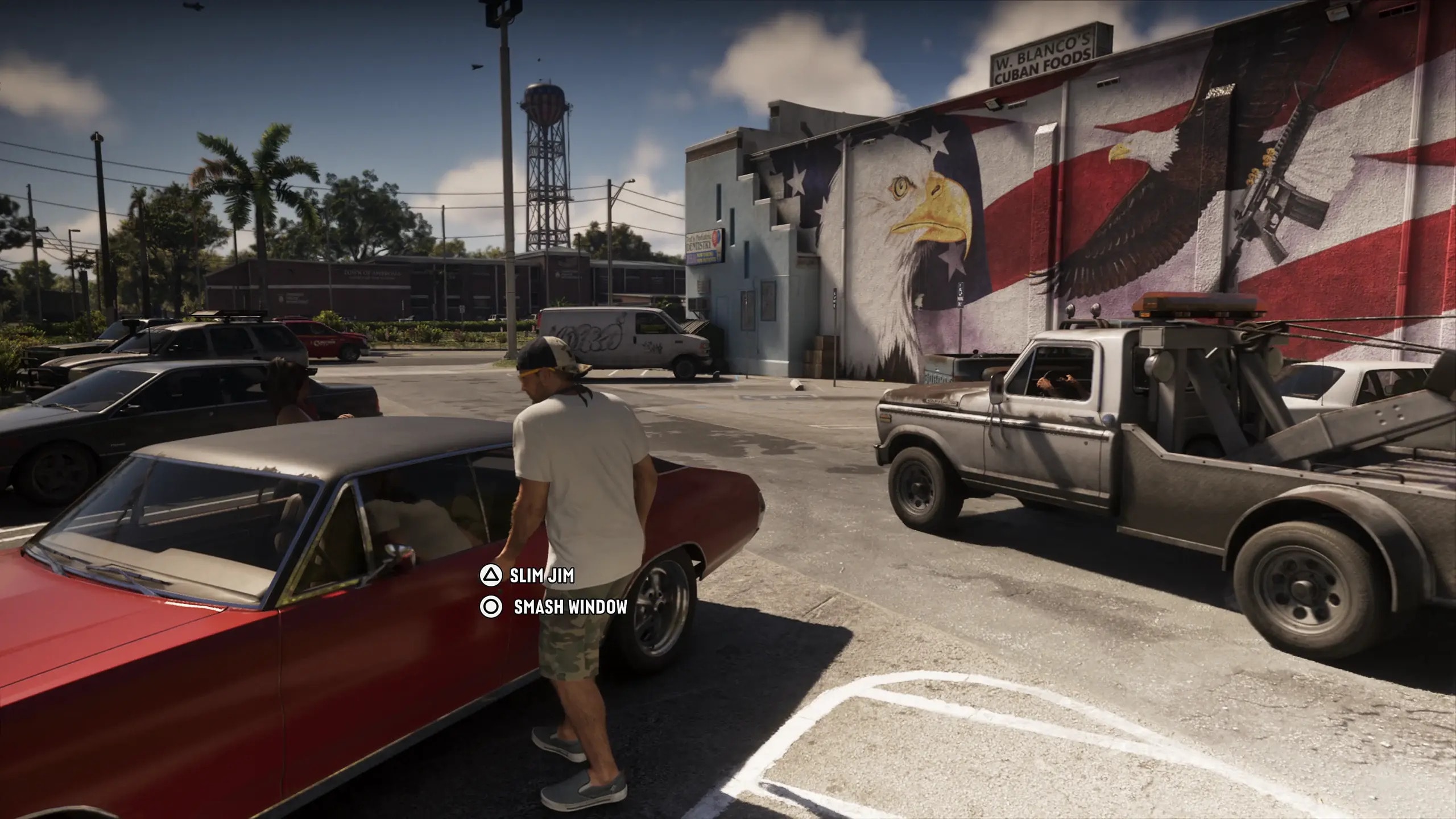 GTA 6 turns vehicle theft into a process involving scanners, specialised tools and decisions about each car’s value. (Rockstar)