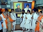 Gajinder, founder of Dal Khalsa, along with his four associates, hijacked the Indian aircraft in 1981 to protest the arrest of Jarnail Singh Bhindranwale. (HT)
