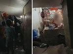 There are about 100 families living inside the jam-packed tunnel beneath a Manila highway. 