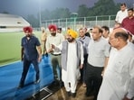 Mann instructed officials to put in place a comprehensive crowd-management plan, robust security arrangements, and a smooth entry and exit system. (HT) Mann instructed officials to put in place a comprehensive crowd-management plan, robust security arrangements, and a smooth entry and exit system. (HT)