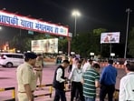 Railway officials said around 20% of those seeking assistance had booked tickets offline and had come to the station to claim refunds. (HT Photo)